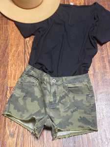 Camo Shorts - Pecan Hill Boutique
